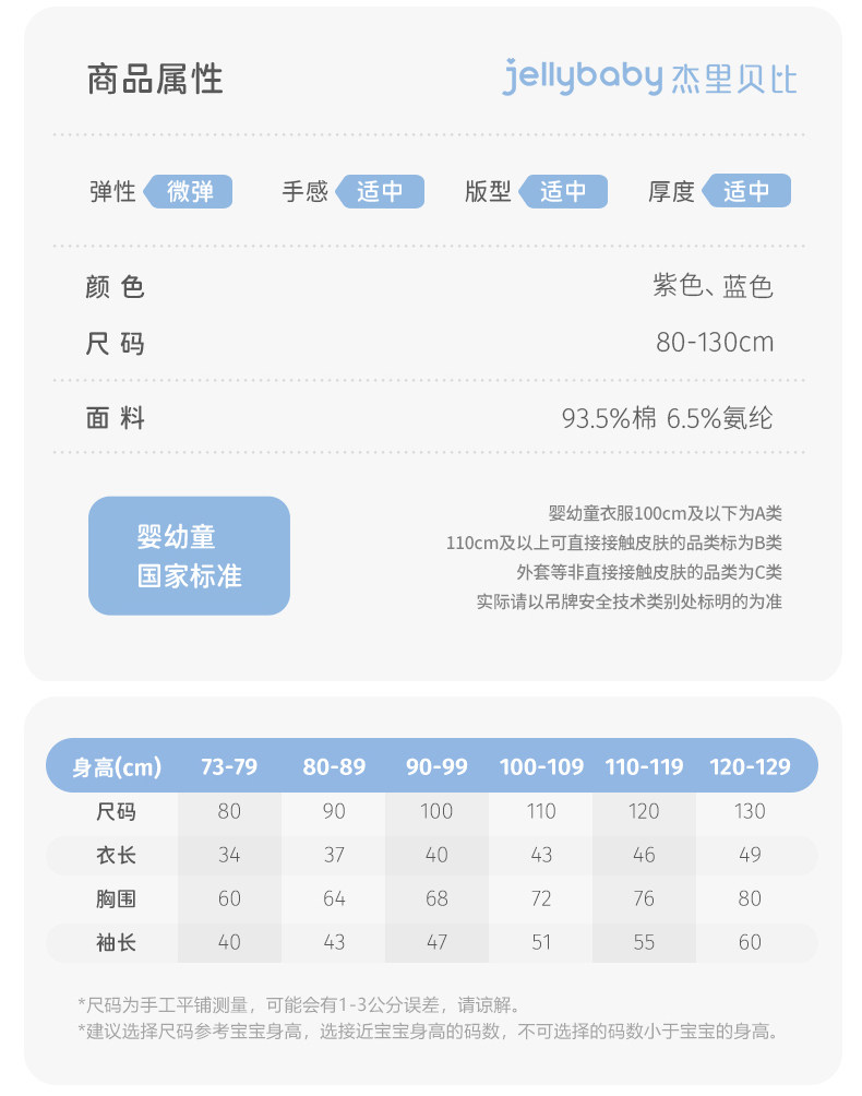 【清仓29.9元任选】jellybaby杰里贝比童装0-8岁夏季男女童夏装款 — 36