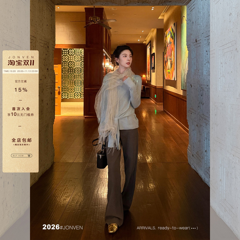 Jiang Wen's'Record Denim' Low-Waisted Straight-Leg Jeans for Women, Vintage Versatile Style, Particularly Good Fit Pants Jiang Wen's'Record Denim' Low-Waisted Straight-Leg Jeans for Women, Vintage Versatile Style, Particularly Good Fit Pants