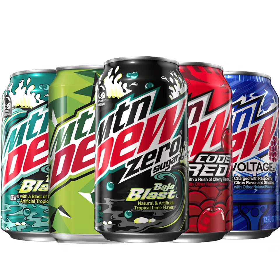 如何选择适合自己的24罐装进口Mountain DEW激浪无糖柠檬汽水?-碳酸饮料-淘宝百科网