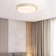 Natural Yellow Cave Stone Bedroom Ceiling Lamp, Cream-Colored, Vintage Wabi-Sabi Style, Simple Children's Room Lamp, Room Study Master Bedroom Lamp