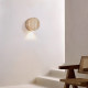 Yellow Cave Stone Wall Lamp for Stairs, Entrance, Bedroom, Bedside, Japanese Wabi-Sabi Style, Retro Homestay, Staircase Corridor, Ambient Wall Light