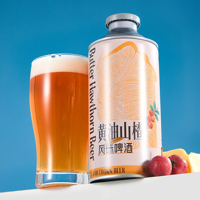 星谷旗下&霜城精酿黄油山楂风味啤酒 精酿啤酒冰糖葫芦 醇厚顺滑