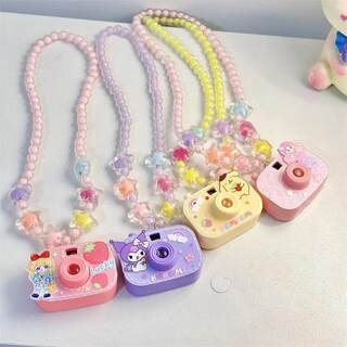 儿童迷你投影项链照相机小学生拍照玩具女童饰品卡通挂件