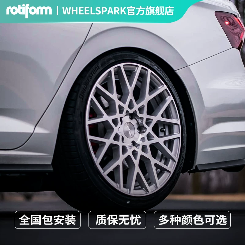 Колесные диски Rotiform BLQ адаптируются к Tesla Audi A6 Mercedes Benz eBMW знаменитость 18-дюймовые 19-дюймовые автомобильные модифицированные колеса