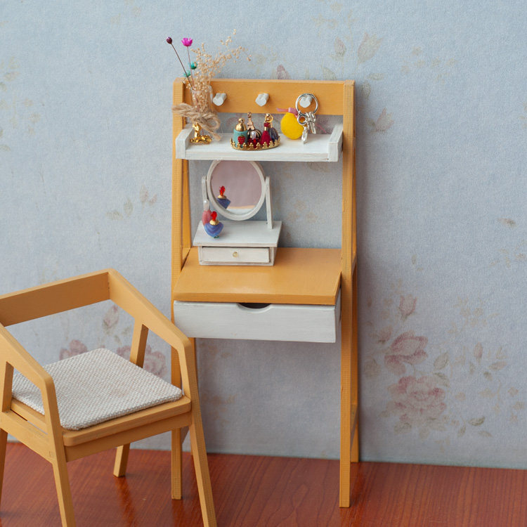 6 points BJD small cloth b doll house small furniture DIY small makeup cabinet material package