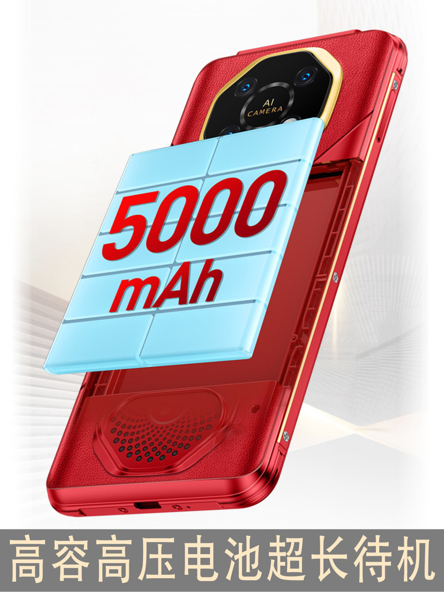 2025 New Model Gionee Rugged Smartphone for Seniors, Ultra-Long Standby, 4g Full Network, Student Price, Elderly Phone, Suitable for Seniors, Large Font, Large Screen, Loud Sound, Genuine Video Phone for Middle-Aged and Elderly
