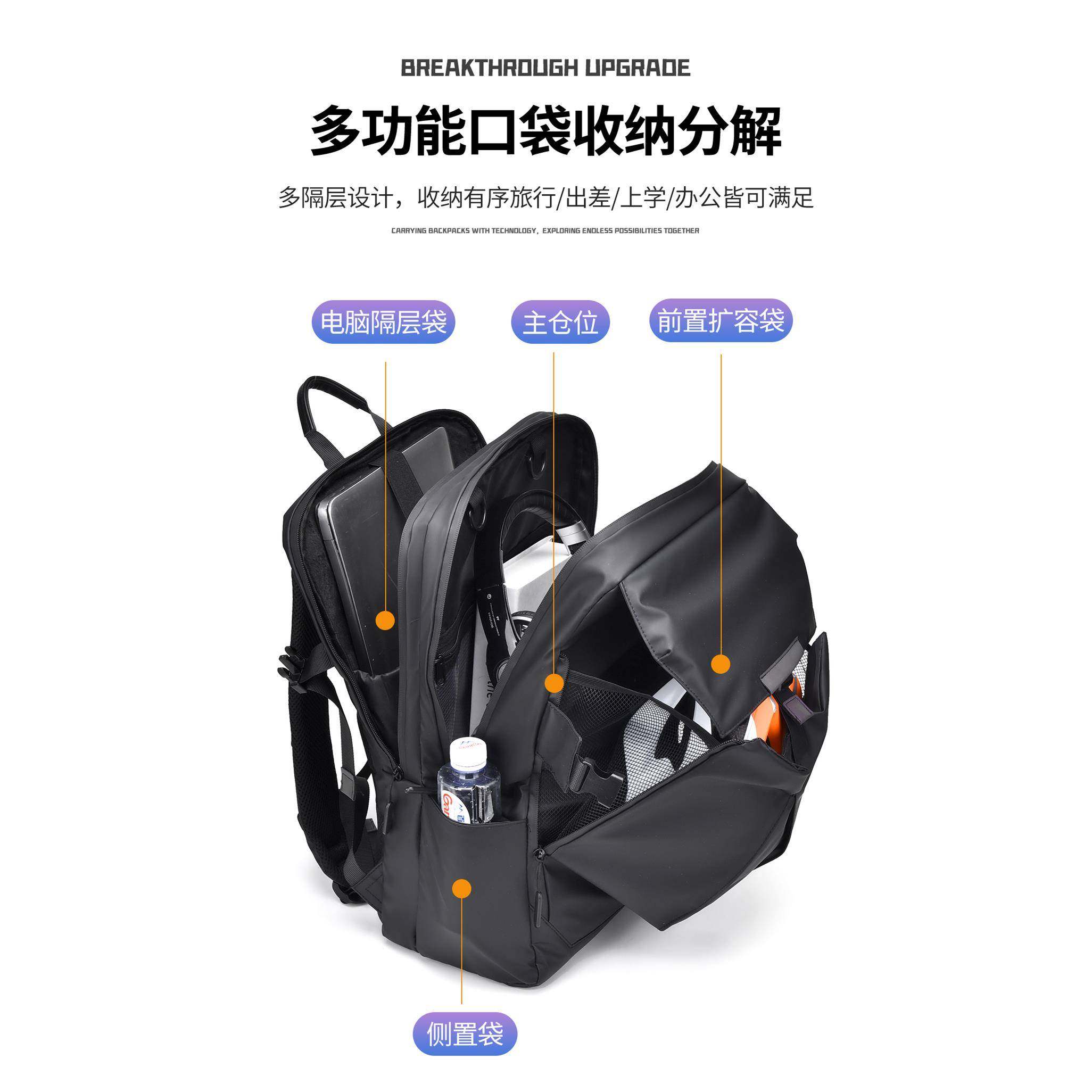 18inch Alienware M18/17 Gaming Laptop X16 Waterproof X17 Shockproof Backpack 15.6inch Computer Bag R1/R2 Large Capacity Backpack