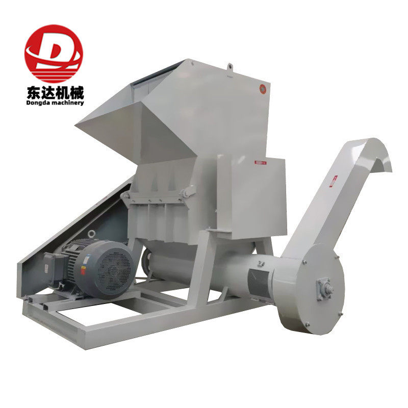 Welding wire tray fruit frame crusher PVC plastic pipe crusher Waste plastic barrel film crusher