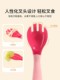 ເດັກນ້ອຍຮຽນຮູ້ການກິນອາຫານການຝຶກອົບຮົມທີ່ອ່ອນໄຫວຕໍ່ກັບອຸນຫະພູມ elbow spoon fork and spoon set baby food supplement spoon curved children's tableware