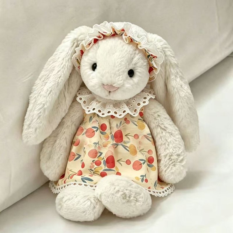 Jellycat Bunny Only】2/36Mj&Cat Bonnie Rabbit Doll Clothes Spring Berry Princess Dress Fairy