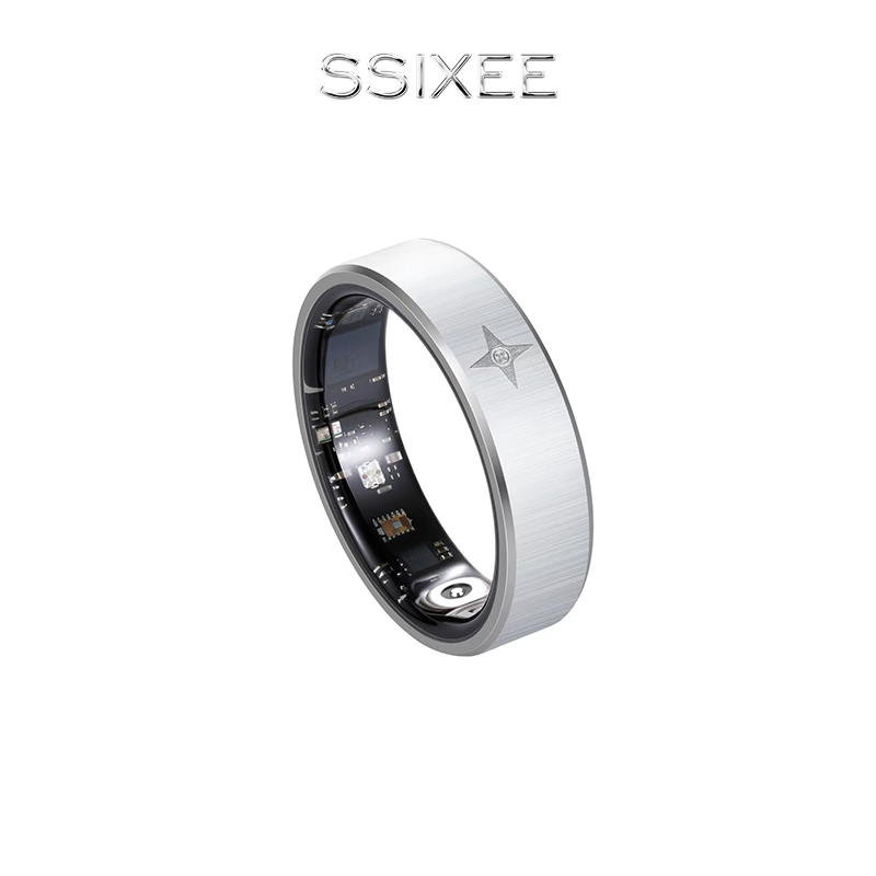 SSIXEE Nebula Star Intelligent Management Intelligent Monitoring Smart Ring Ring for Men and Women