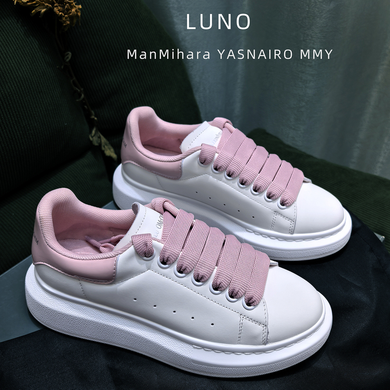 First-Layer Cowhide Thick-Soled White Sneakers for Women 2026 New Spring and Summer Genuine Leather Breathable Loafers Height-Increasing Casual Sneakers