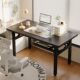 Folding Table for Setting up a Stall, Manicure Table, Conference Table, Long Table, Training Desk, Simple Dining Table, Home-Use Rectangular Desk, Bed Table, Pull-Out Bed Table