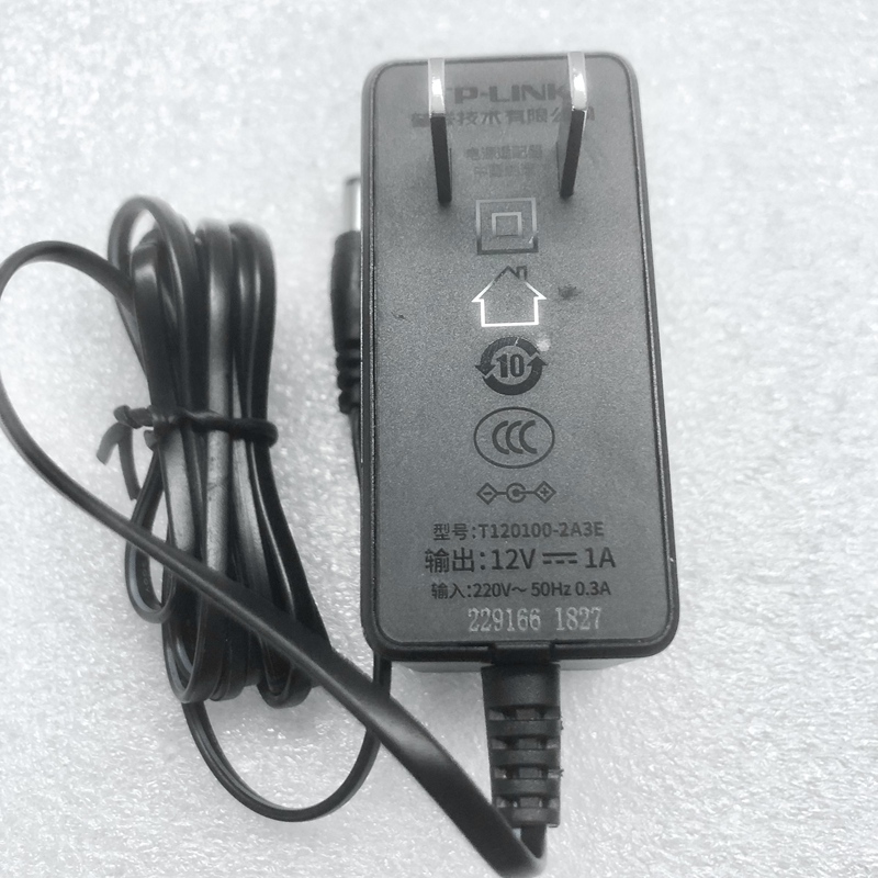Tp-Link 12V 1A Power Adapter Router Ap Bridge Switch Adapter t 120100 -2A3E