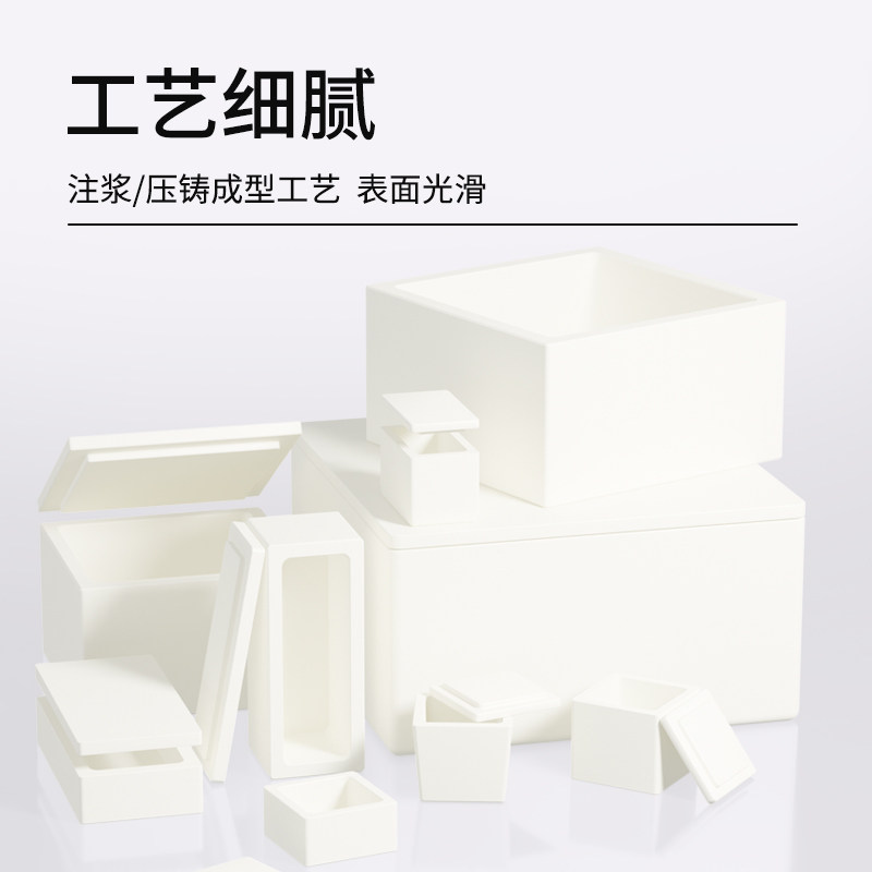 99%纯度刚玉舟坩埚大全:外长10——90刚玉长方形正方形,你不可不知的秘密武器!-实验电炉-淘宝百科网