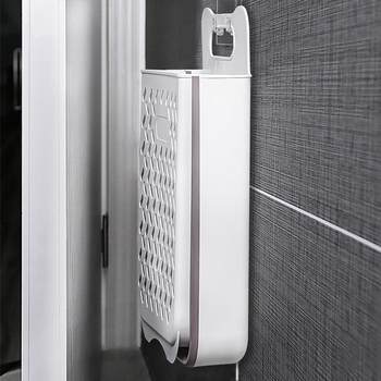 Japanese dirty laundry basket dirty laundry storage basket dirty laundry basket household laundry basket bathroom foldable wall hanging