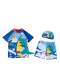 Children's Swimwear, Boys' Swim Trunks, Medium and Large Children's Summer Split Swimsuit, Baby Quick-Drying Hot Spring Swimming Set Equipment