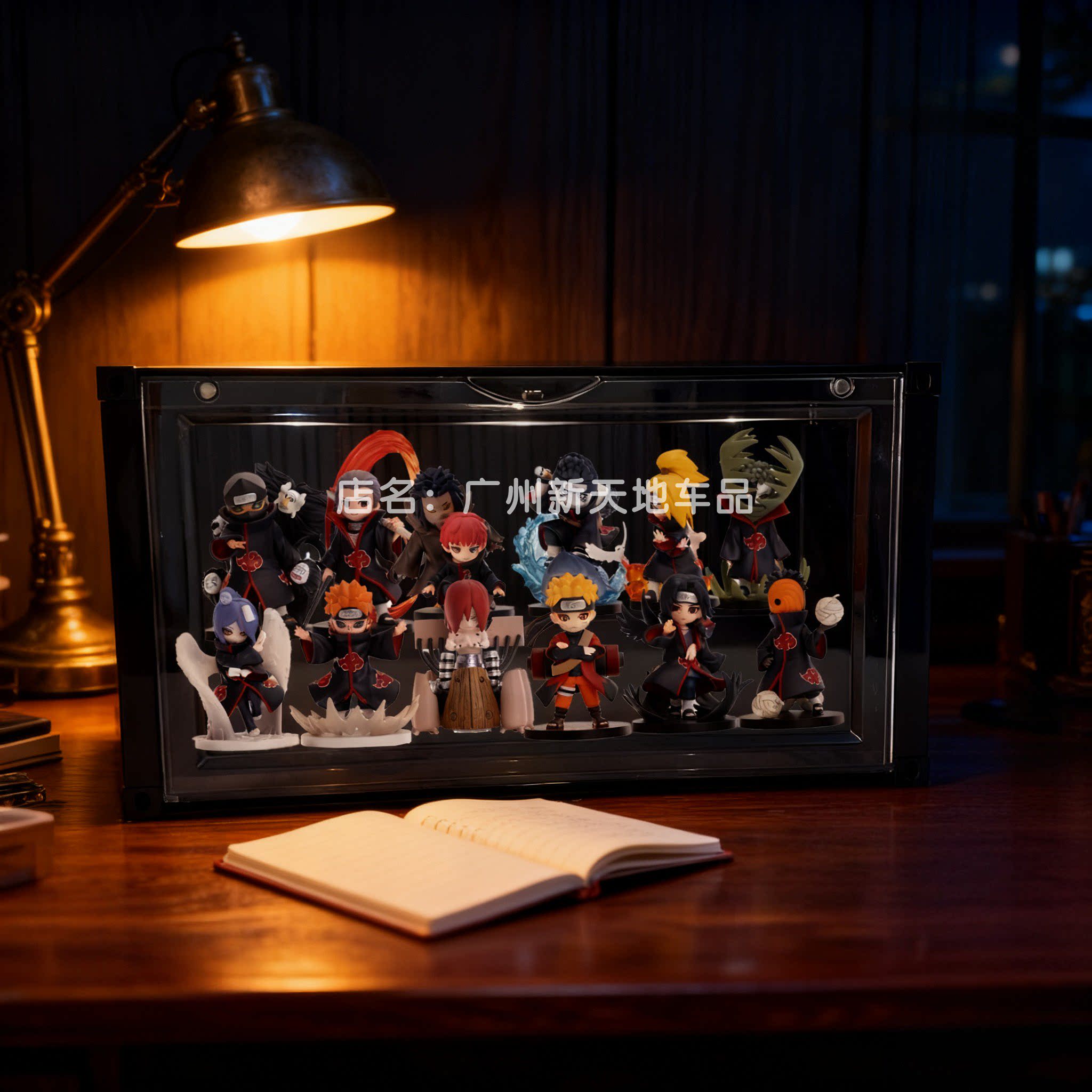 火影忍者疾风传集装箱展示柜，我的收藏新宠！(๑•̀ㅂ•́)و✧_潮玩盲盒_