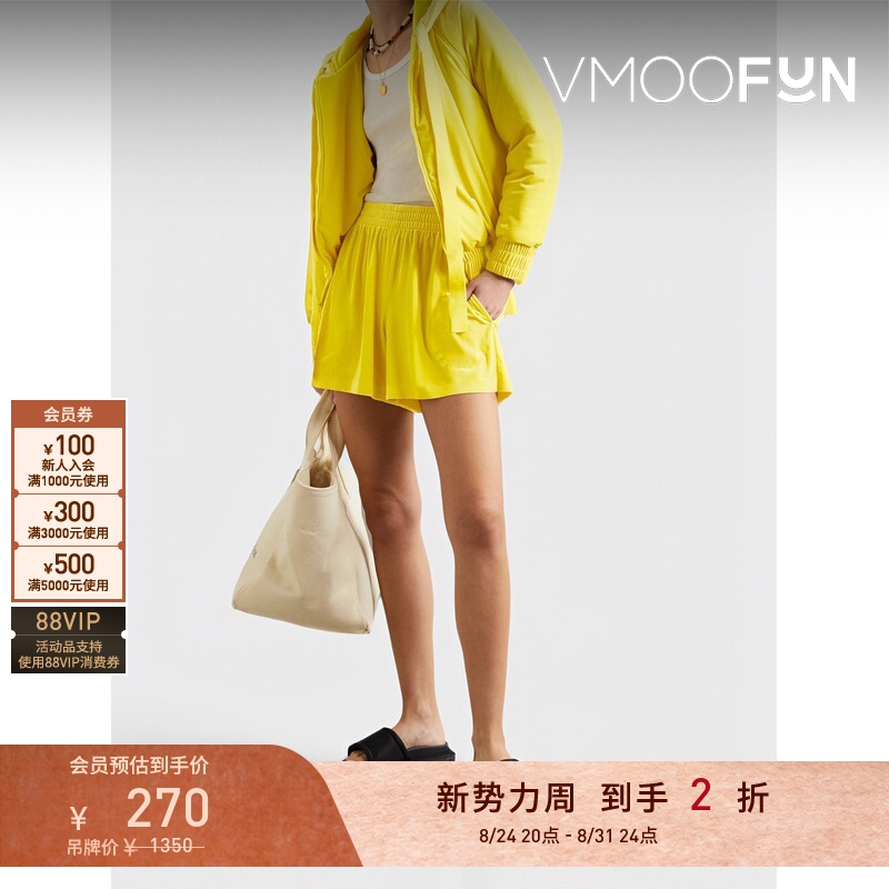 [Discount] Norma Kamali Spring/Summer Women's Velvet Shorts