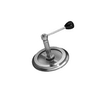 Scraper sintered sight glass