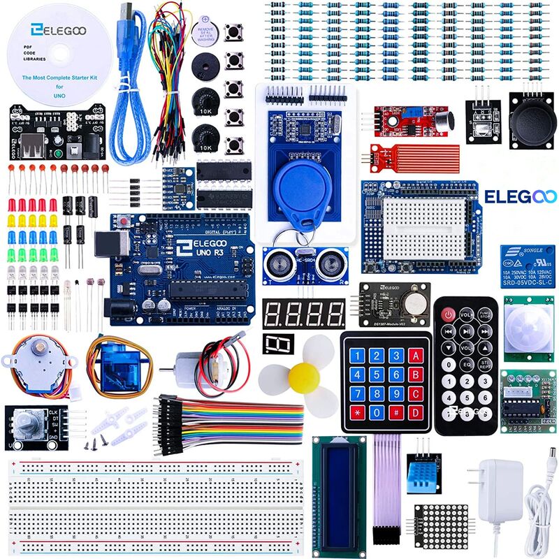 ELEGOO UNO R3 Project Most Complete Starter Kit with ELEGOO UNO R3 Project Most Complete Starter Kit with