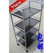 加厚美容院美发推车医院工具车美甲拔罐洗护用品收纳置物架小推车