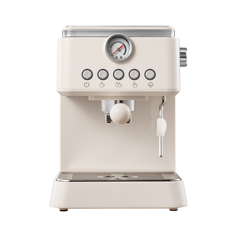 Espresso Machine Italian Coffee Machine Household Small Semi-Automatic 20Bar Milk Foam Coffee Machine