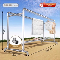 [Очень стабильные двухрядные ветрозащитные трубки, 25 трубок] Высота 180 160