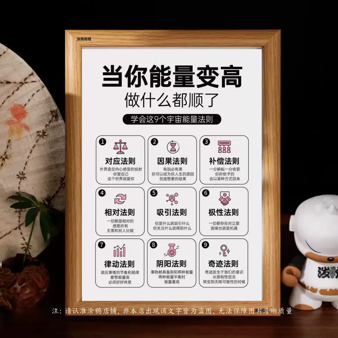 什麼是三觀人生觀擺件勵志文字相框擺臺辦公室桌面擺件送朋友閨蜜