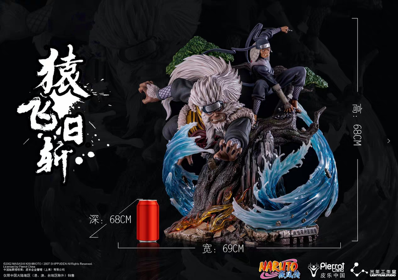 【Love for Models】In Stock Lightyear Third Generation Officially Licensed Sarutobi Hiruzen Monkey Demon Naruto 【Love for Models】In Stock Lightyear Third Generation Officially Licensed Sarutobi Hiruzen Monkey Demon Naruto