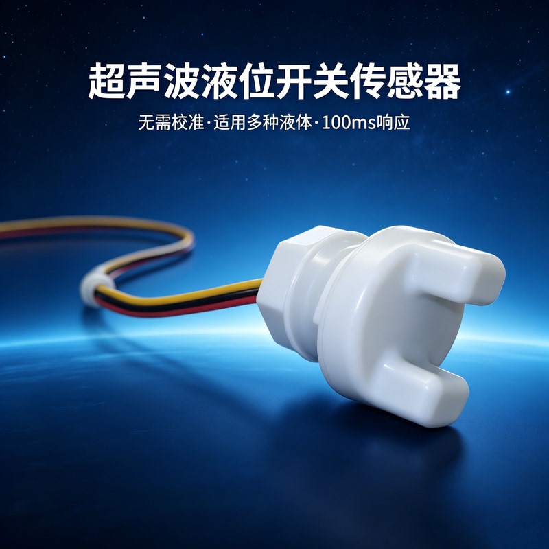 Ultrasonic Liquid Level Sensor Oil Level Liquid Immersion Water Level Detection Switch Contact Type Overflow and Shortage Monitoring Ultrasonic Liquid Level Sensor Oil Level Liquid Immersion Water Level Detection Switch Contact Type Overflow and Shortage Monitoring