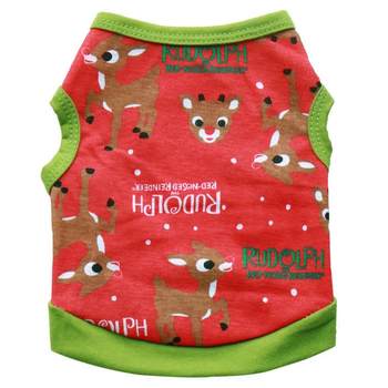 Pet clothing dog supplies christmas deer cotton small dog teddy pet vest spring and summer style