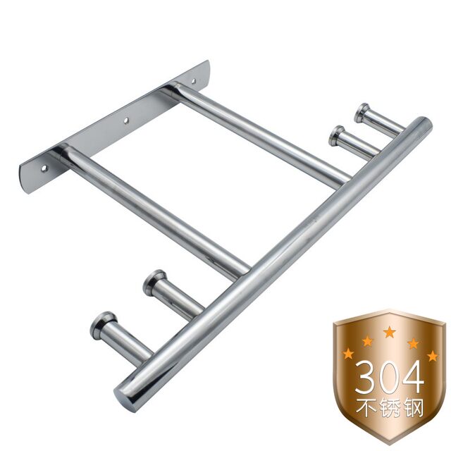 Peiqing, washing and drying household storage and drying clothes rack, double rod A balcony wall top 2/4 meters retractable fixed clothes rod