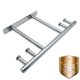 Peiqing, washing and drying household storage and drying clothes rack, double rod A balcony wall top 2/4 meters retractable fixed clothes rod