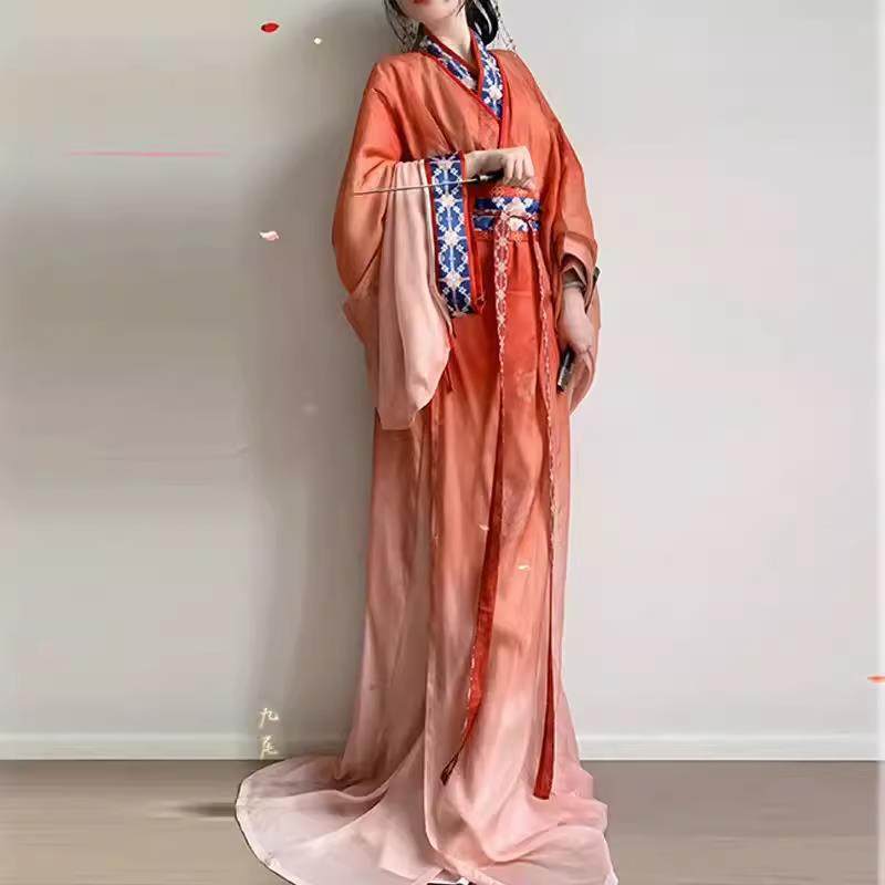 汉服女成人战国袍复原：一场穿越千年的时尚之旅-汉服连衣裙-淘宝好物网