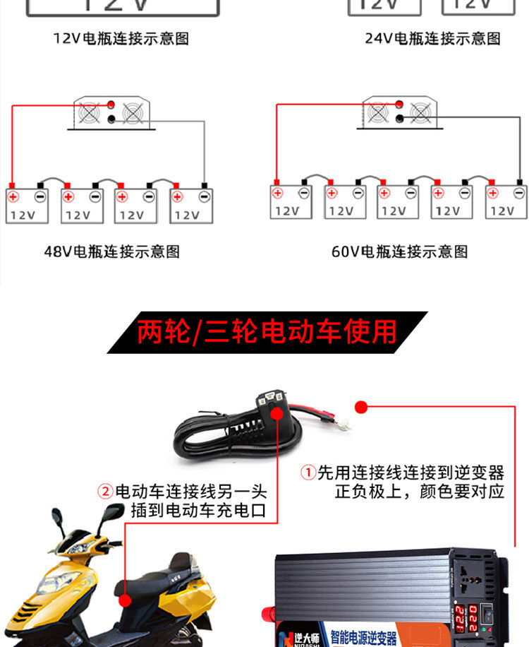 Инвертор Reverse Master NDS 3000W 12V