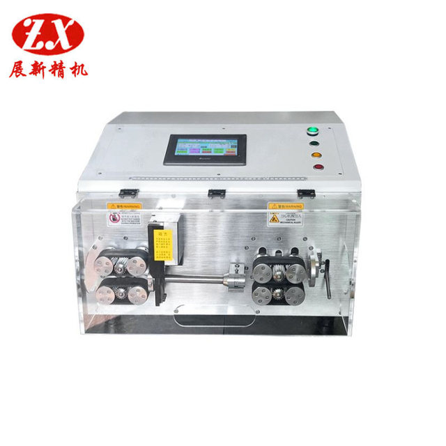 Zhanxin fully automatic computer wire stripping machine 70 large square cable sheathed wire cutting machine new energy wire stripping machine