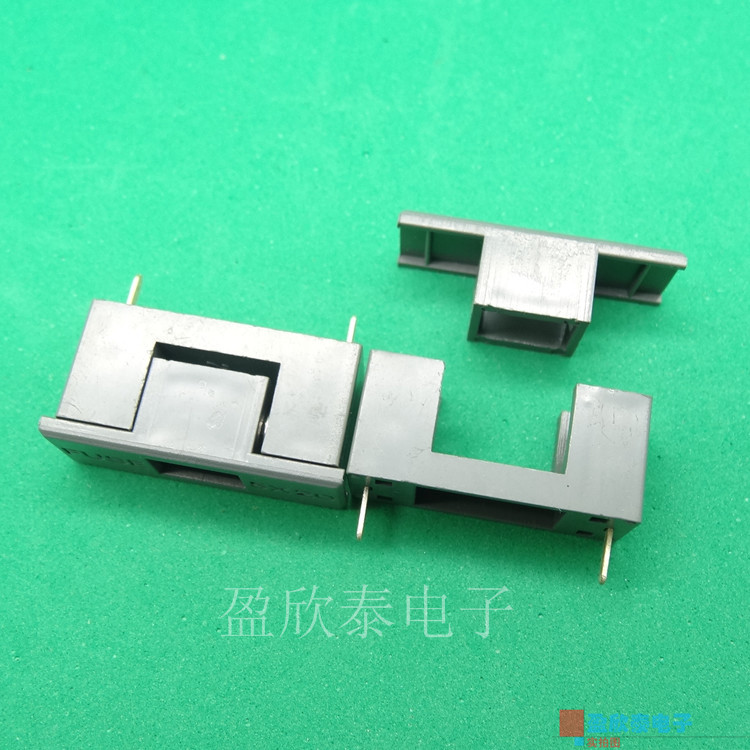 Grey fuse socket plug-in fuse socket 5X20 fuse socket