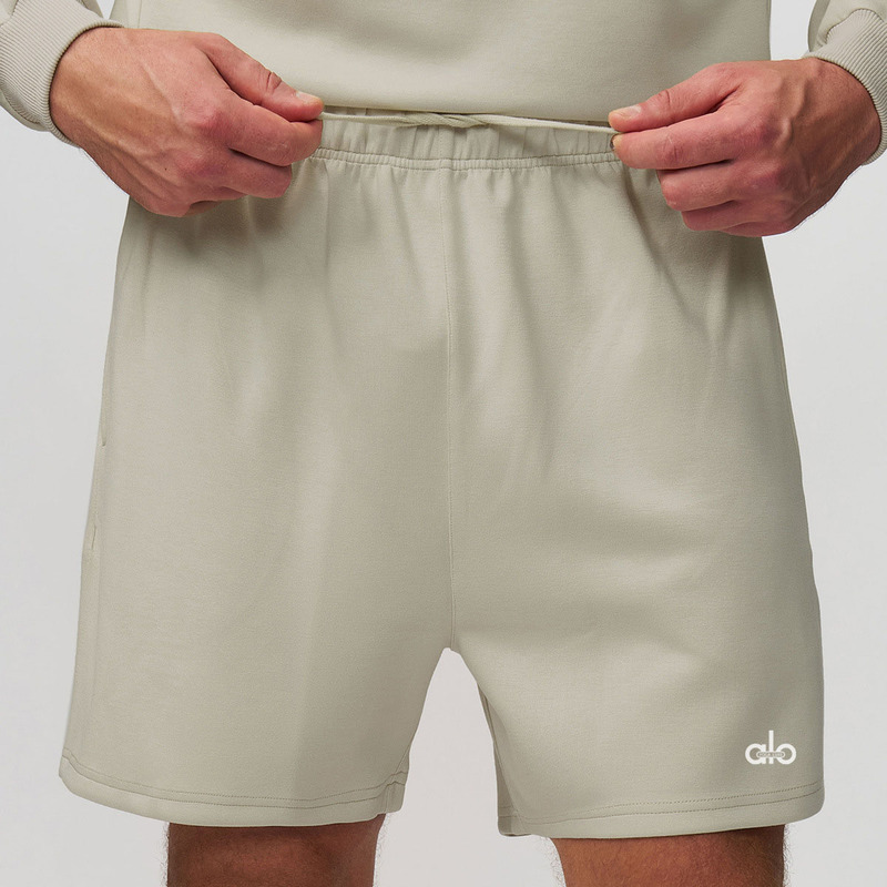 Alo Men's Sports Shorts Outdoor Casual Elastic Breathable Quick-Drying Fitness Pants Loose Drawstring American Running Pants Alo Men's Sports Shorts Outdoor Casual Elastic Breathable Quick-Drying Fitness Pants Loose Drawstring American Running Pants