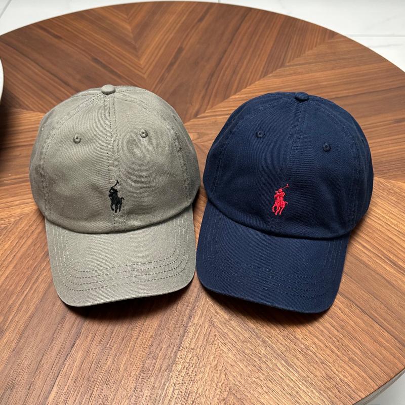ポニーロゴ帽子女性用グレーピークキャップホームガールズ周宇同ROSE王嘉爾同スタイルネイビーブルー野球帽男性用