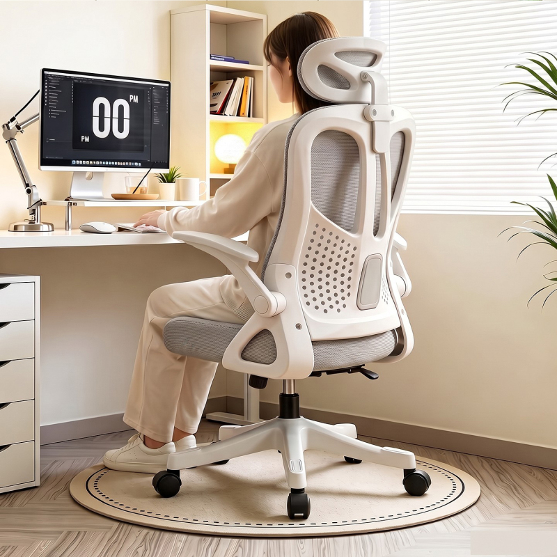 Chair, Home Computer Chair, Backrest Chair, Comfortable for Long Sitting, Office Chair, Girls' Bedroom Ergonomic Swivel Chair, Dormitory Chair Chair, Home Computer Chair, Backrest Chair, Comfortable for Long Sitting, Office Chair, Girls' Bedroom Ergonomic Swivel Chair, Dormitory Chair