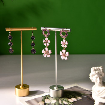 Earrings rack display rack ear stud rack women's household jewelry storage rack jewelry photography props creative small ornaments