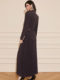 Mijie's New Autumn and Winter French-Style Tweed Dress for Women, Chanel-Inspired, Waist-Cinching, Slimming Long Dress with an Elegant and Vintage Vibe