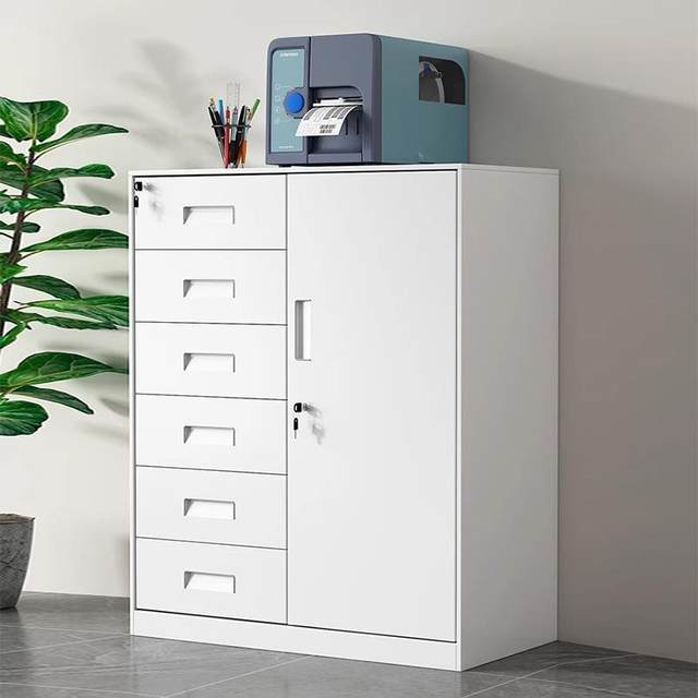 Office file cabinet information iron cabinet household low cabinet drawer with lock cabinet storage cabinet debris storage cabinet