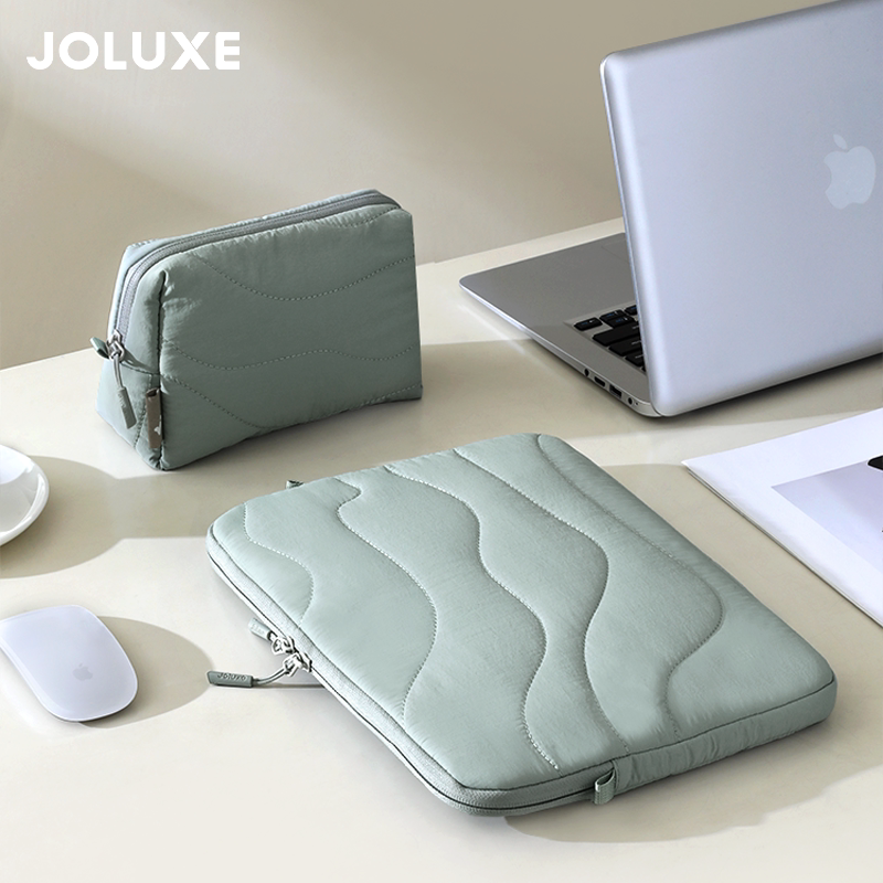 JOLUXE 軽量ラップトップスリーブ、14インチラップトップバッグ、13インチ保護カバー、男女兼用ラップトップスリーブ、M4サイズ、Apple MacBook Pro/Air対応