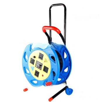 Wire storage winch cable coiled wire tray mobile portable wire coiler wire roller spool wire