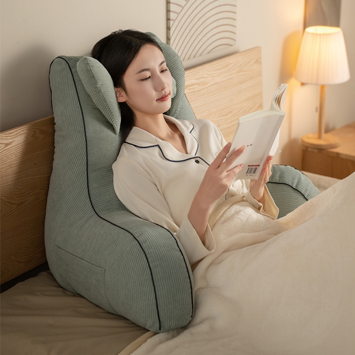 枕 ベッドサイド 大型クッション プレイ 携帯電話 レイジーベッド 読書 アーティファクト ソフトパック 妊婦 腰サポート バッククッション