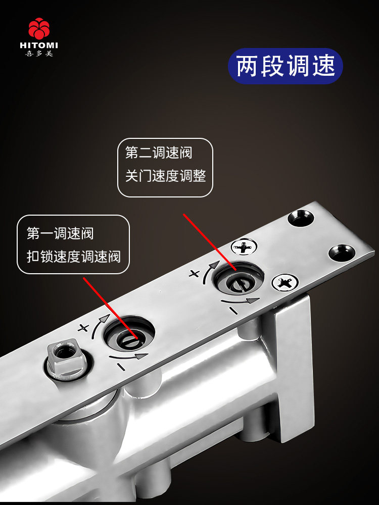Hidden Door Closer with Buffer, Hydraulic Concealed Door Closer, Automatic Fireproof, for Hotels, Guesthouses, and Home Use, Concealed Type