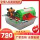 Grain Machine Household Fully Feeding Rice Thresher Rice Agricultural Rice Thresher Small Harvesting Machine Multi-Function