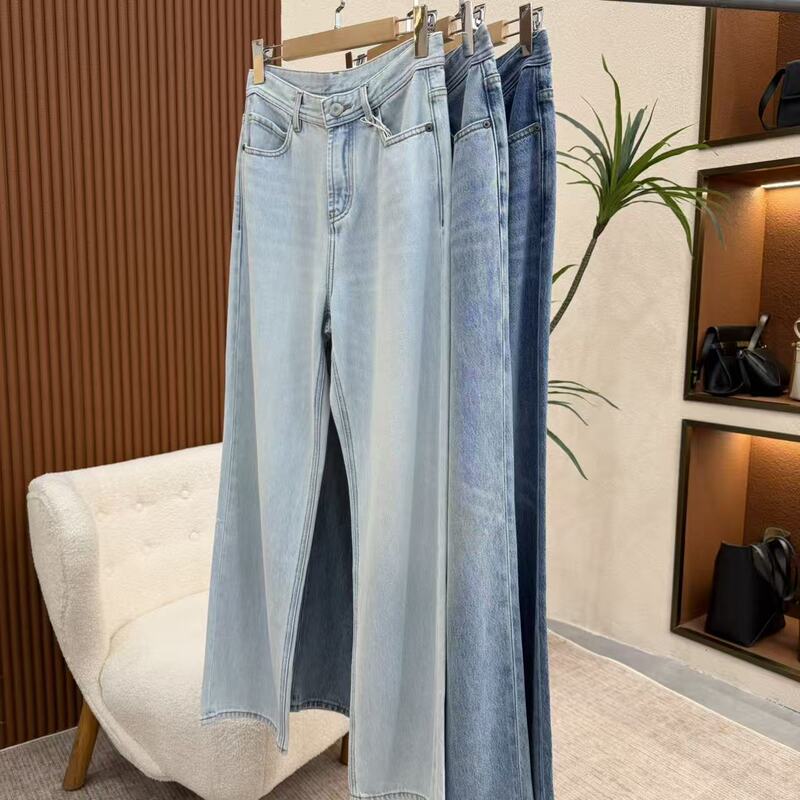 【Ace Pants】2619294 C-Level Denim Upgraded Version Tencel Imported Acetate Lightweight Floor-Length Pants